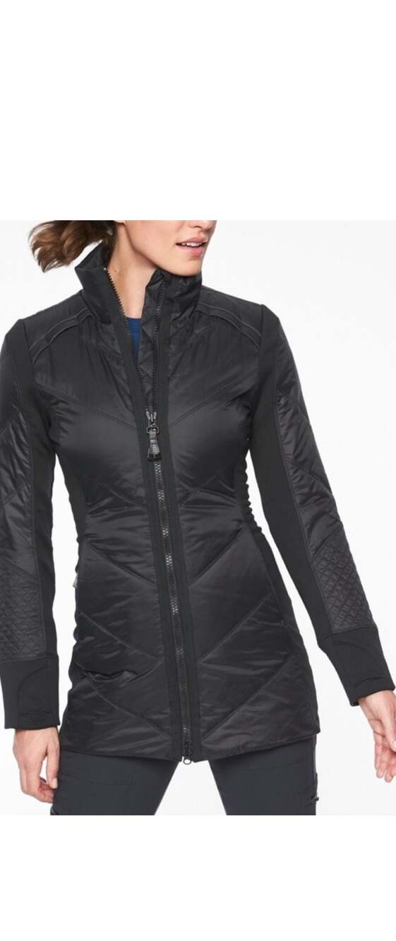 Athleta Rock‎ Ridge Primaloft Insulated Hybrid Jacket Black Medium